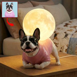 Dog Moon Light Box - Custom Photo Gifts For Dog Lovers 03naqn020426 - Light Box - GoDuckee