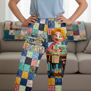 Sewing Girl Pajama Pants - Personalized Gifts For Sewing Lovers 02naqn051225 - Pajama Pant - GoDuckee
