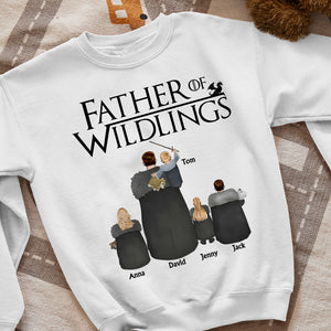 Personalized Gifts For Dad Shirt Father of Wildlings 05QHTN250124 Father's Day Gifts - 2D Shirts - GoDuckee