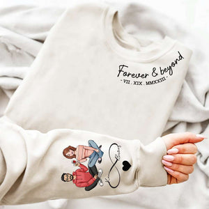 Personalized Gifts For Couple Shirt Forever & Beyond 03DTDT220124HH - 3D Shirts - GoDuckee
