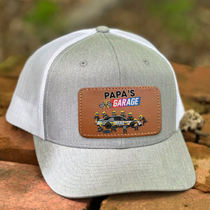 Personalized Gifts For Dad Leather Patch Hat 04ACDT210524 - Caps - GoDuckee