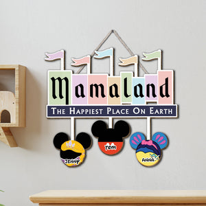Personalized Gifts For Grandma Wood Sign 022qhtn160424 Mother's Day - Wood Signs - GoDuckee