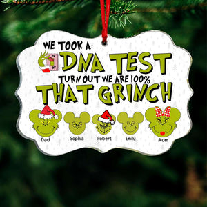 Happy Family DNA Test 02ohqn251023 Medallion Acrylic Ornament - Ornament - GoDuckee
