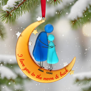 Personalized Gifts For Grandma Christmas Ornament 06natn221025 - Ornament - GoDuckee