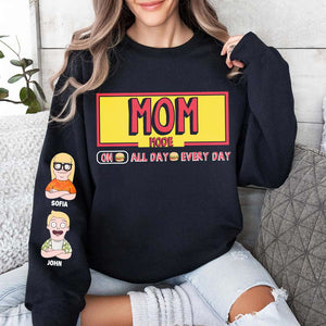 Personalized Gifts For Mom Shirt Mother's Day Mom Mode 03TOMH130325HG - AOP Products - GoDuckee