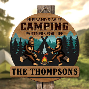 Personalized Gifts For Couple Wood Sign 05NAQN120624 - Wood Signs - GoDuckee