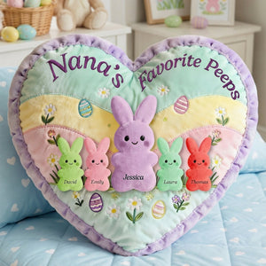 Grandma Peep Easter Custom Shape Pillow - Personalized Gifts For Grandma 05naqn300126 - Pillow - GoDuckee