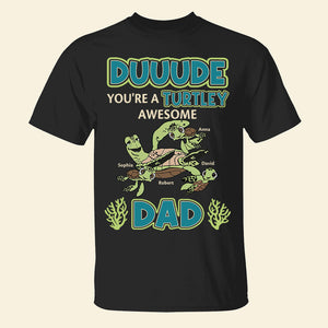 Dad You're Awesome 09dnqn300523 Personalized Shirt - Shirts - GoDuckee