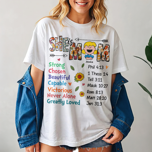 Personalized Gifts For Mom Shirt 01xqpu200225 She Is Mom - Shirts - GoDuckee
