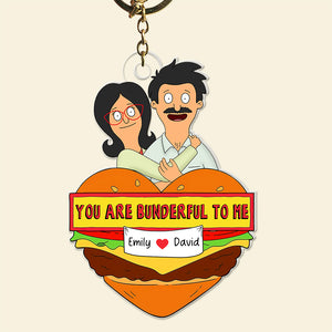 Personalized Gifts For Couple Keychain 01toqn170225hg - Keychains - GoDuckee