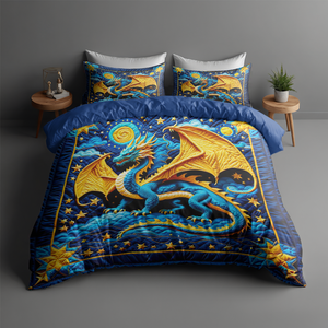 Personalized Dragon Quilt Bed Set 06hupu170125 - Blanket - GoDuckee