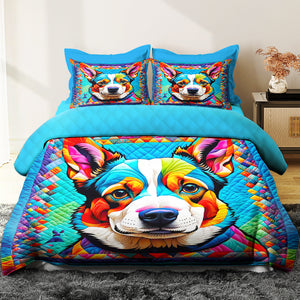 Corgi Quilt Bed Set Gifts For Dog Lovers 03HUDT200125 - Blanket - GoDuckee