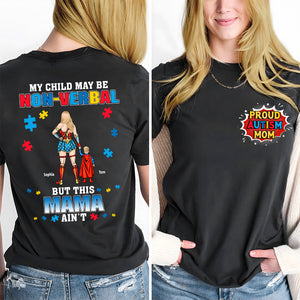 Personalized Gifts For Mom Shirt Proud Autism Mom 04TODT260225PA - Shirts - GoDuckee