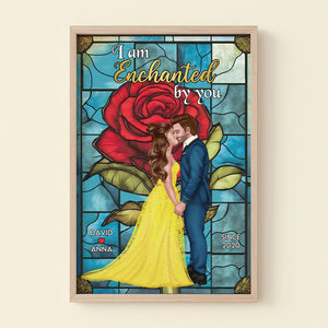 I'm Enchanted By You, Personalized 02HTPU181223PA Light Picture Frame - Poster & Canvas - GoDuckee