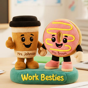 Work Besties Custom Shape Pillow - Personalized Gifts For Besties 02nata151125 - Pillow - GoDuckee