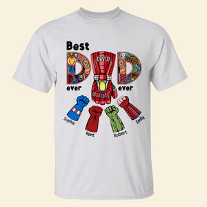 Dad Best Dad Ever 07acqn260523ha Personalized Shirt - Shirts - GoDuckee
