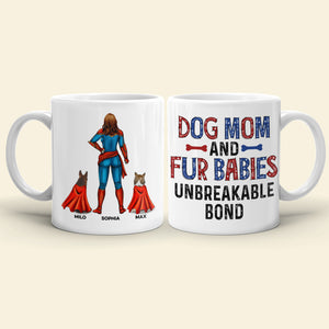 Dog Mom DR-WHM-03NAQN220423TM-02 Personalized Mug - Coffee Mug - GoDuckee