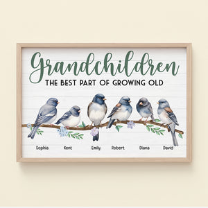 Grandma Grandchildren The Best Part 03naqn240723 Personalized Canvas Print - Poster & Canvas - GoDuckee