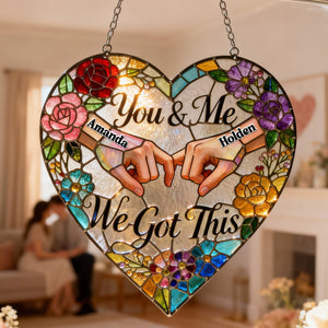 We Got This Suncatcher Ornament - Personalized Gifts For Couple 04hymg070126 - Ornament - GoDuckee