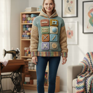 Sew Much Love Hoodie - Personalized Gifts For Sewing Lovers 01KIQN060126 - AOP Products - GoDuckee