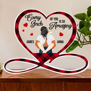 Personalized Gifts For Couple Acrylic Plaque 03KADT060125HG - Shaped Plaques - GoDuckee