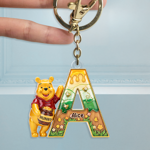 Cute Cartoon Bear Keychain - Personalized Gifts For Fans 01napu190625 - Keychains - GoDuckee
