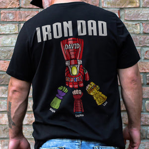 Gift For Father's Day 03ACQN240523HA Personalized Power Dad Shirt - Shirts - GoDuckee