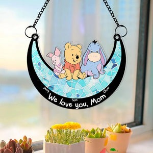 Personalized Gifts For Mom Suncatcher Window Hanging Ornament 01HTMH270424 Mother's Day - Ornaments - GoDuckee