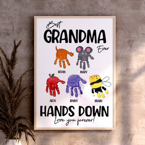 Grandma 02ohtn160324 Personalized Canvas Print - Canvas Print - GoDuckee