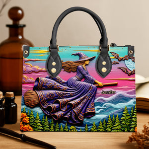 Best Witch Leather Bag Personalized Gifts for Witches 04NADT120625 - Leather Bag - GoDuckee
