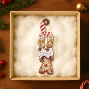 Cookies Alphabet Christmas Ornament Personalized Gifts 02HYDT291025 - Ornament - GoDuckee