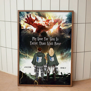 Personalized Gifts For Couple Canvas Print My Love For You 01hupu010224hh - Canvas Print - GoDuckee