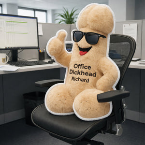 Funny Custom Shaped Pillow - Personalized Gifts For Coworker 01NAQN181125 - Pillow - GoDuckee