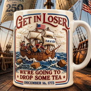 Vintage Tea Ship Coffee Mug - Personalized Gifts For Tea Lovers 03qhlu290526