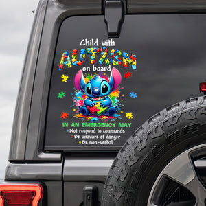 Gifts For Autism Awareness Car Decal 04huqn270225 - Decal Sticker - GoDuckee