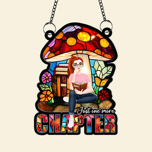 Personalized Gifts For Girl Book Lover Suncatcher Ornament 02xqqn251224pa - Ornament - GoDuckee