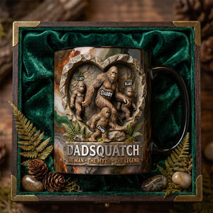 Legendary Sasquatch Dad Magic Mug, Personalized Gifts For Dads 03qhdh070526 - Coffee Mug - GoDuckee