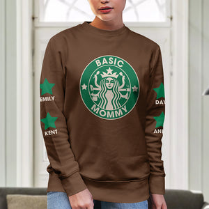 Personalized Gifts For Mom Shirt, Busy Mom Needs Coffee 04qhqn070325 - AOP Products - GoDuckee