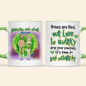 Personalized Gifts For Couple Mug, Funny Naughty Anniversary Gift 04qhqn150724hg - Coffee Mug - GoDuckee