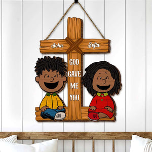 Personalized Gifts For Couple Wood Sign 03OHMH040125HH - Wood Sign - GoDuckee