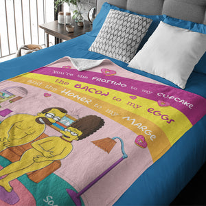 Personalized Gifts For Couple Blanket 04KADT020724HG - Blanket - GoDuckee