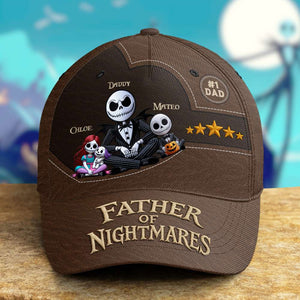 Horror Midnight Dad Classic Cap Personalized Gifts For Dad 02NADT300425 - Caps - GoDuckee