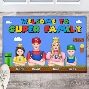 Personalized Gifts For Family Doormat 02xqtn280624hg - Doormat - GoDuckee