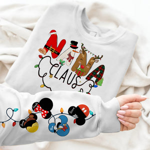 Family Nana's Claus 03qhpo311023 Personalized Shirt - AOP Products - GoDuckee