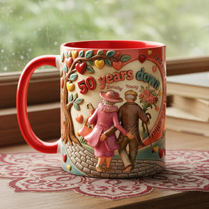 Naughty Old Couple Coffee Mug - Personalized Gifts For Couple 01pata270126 - Coffee Mug - GoDuckee