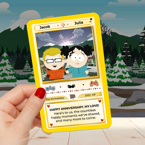 Personalized Gifts For Couple Aluminum Wallet Card 02kapu061224hg - Wallet Card - GoDuckee