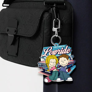 Personalized Gifts For Couple Keychain, Love Lowrider Car 01qhdt040125hg - Keychains - GoDuckee