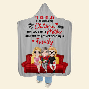 Personalized Gifts For Mom Wearable Blanket Hoodie This Is Us - Blankets - GoDuckee