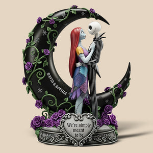 Haunted Couple Acrylic Plaque - Personalized Gifts For Couples 03TOQN140625 - Shaped Plaques - GoDuckee