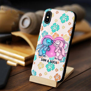 Personalized Gifts For Couple Phone Case 04NAMH280624 - Phone Case - GoDuckee